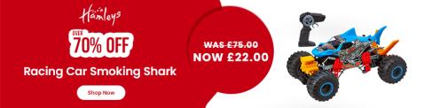 Hamleys® Racing Car Smoking Shark