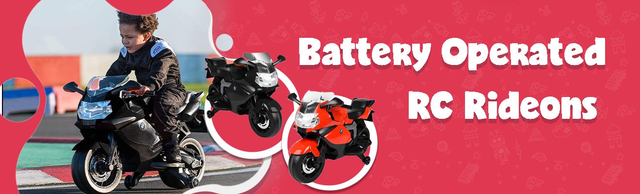 Battery Operated RC Rideons