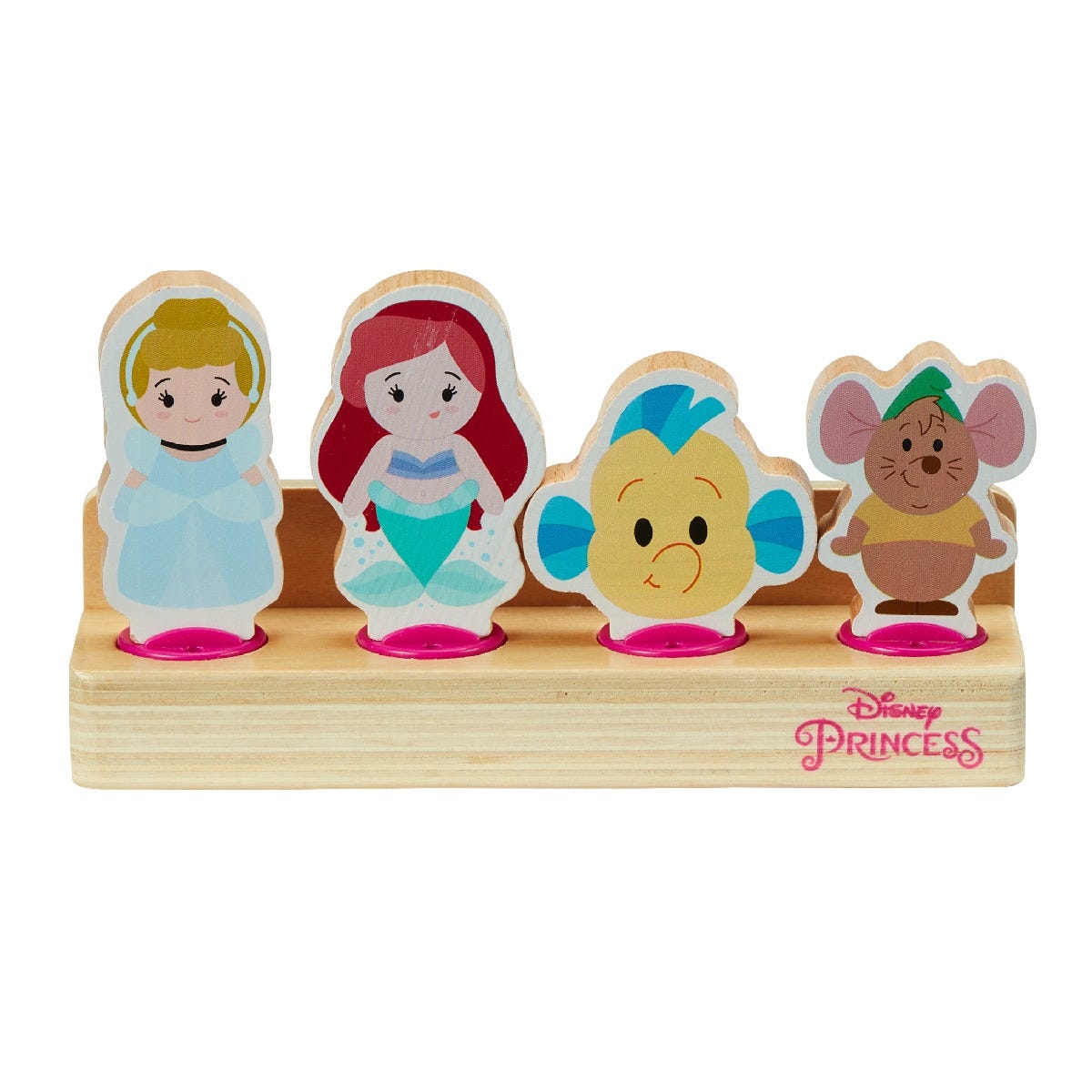 Disney Princess Wooden Princess 4 Figure Set