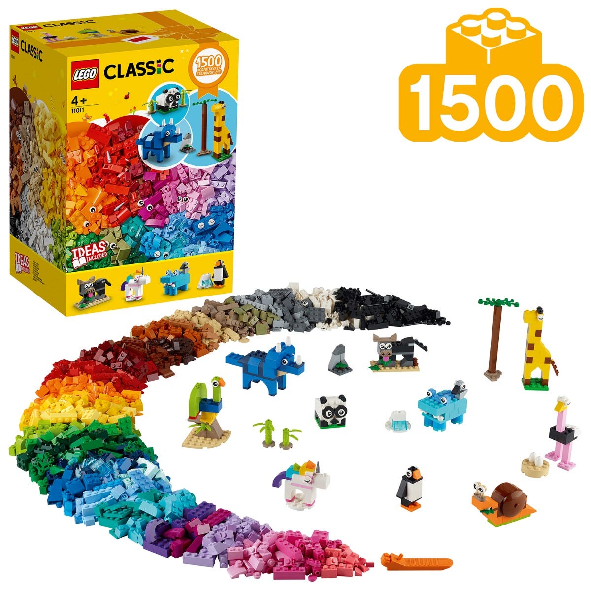 1500 lego bricks