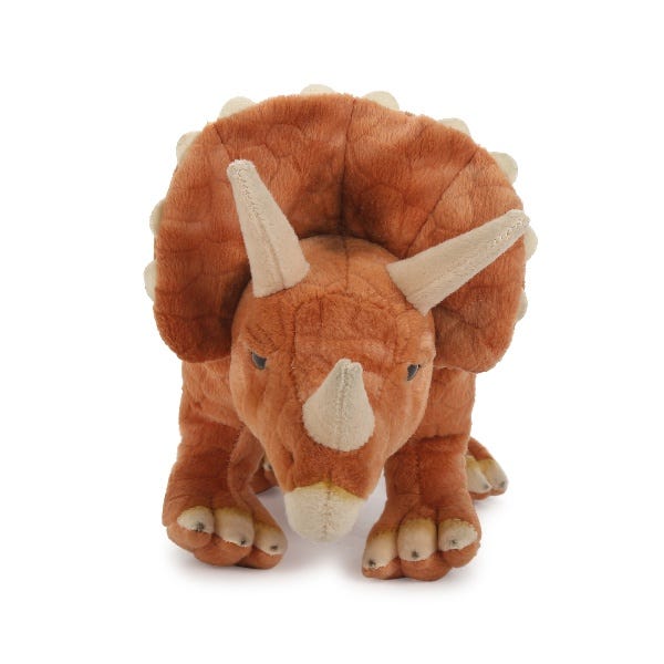 Triceratops soft toy deals