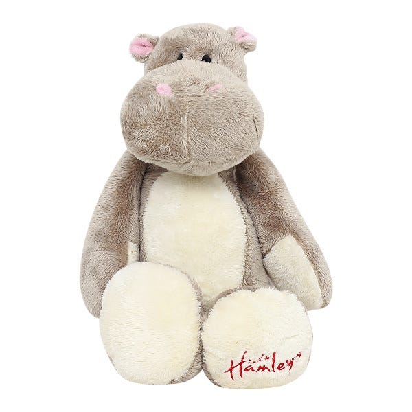 Hamleys Quirky Hippo Soft Toy
