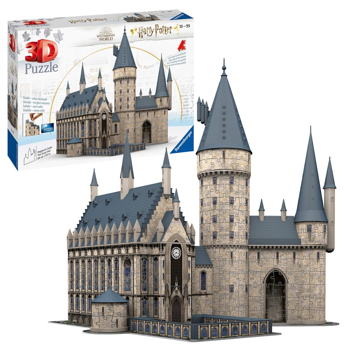 Ravensburger Harry Potter Hogwarts, 540 Piece 3D Jigsaw Puzzle