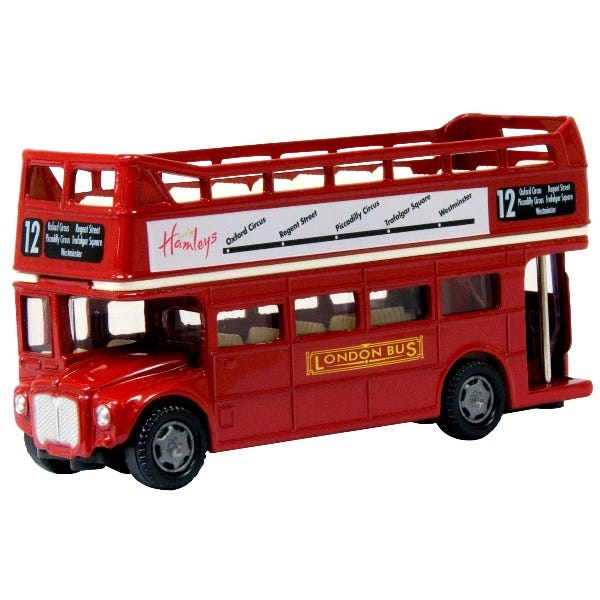 Hamleys Open Top London Bus