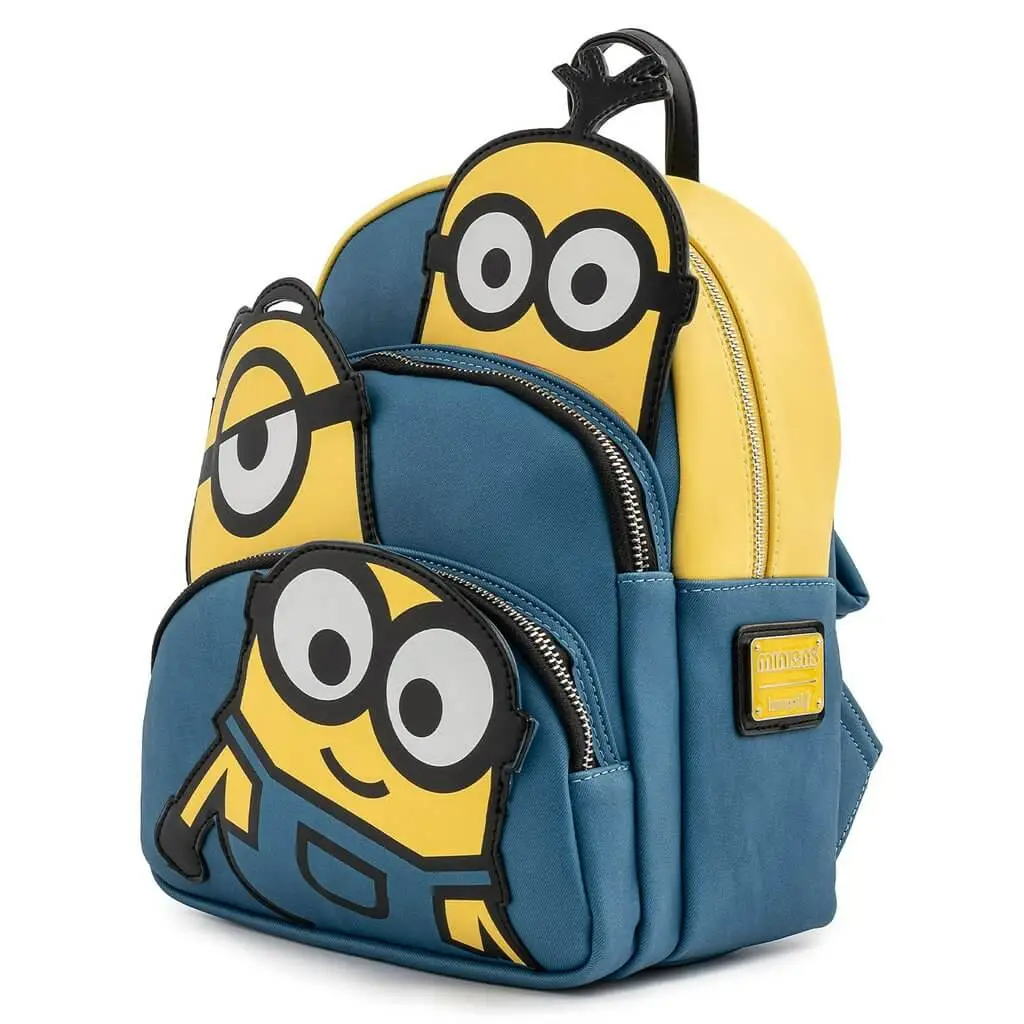 Lf Minions Triple Minion Bello Mini Backpack