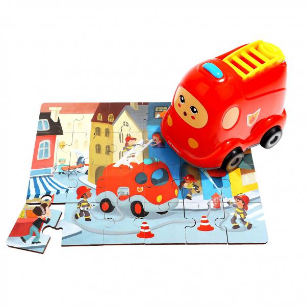 Wooden Puzzles Firetruck