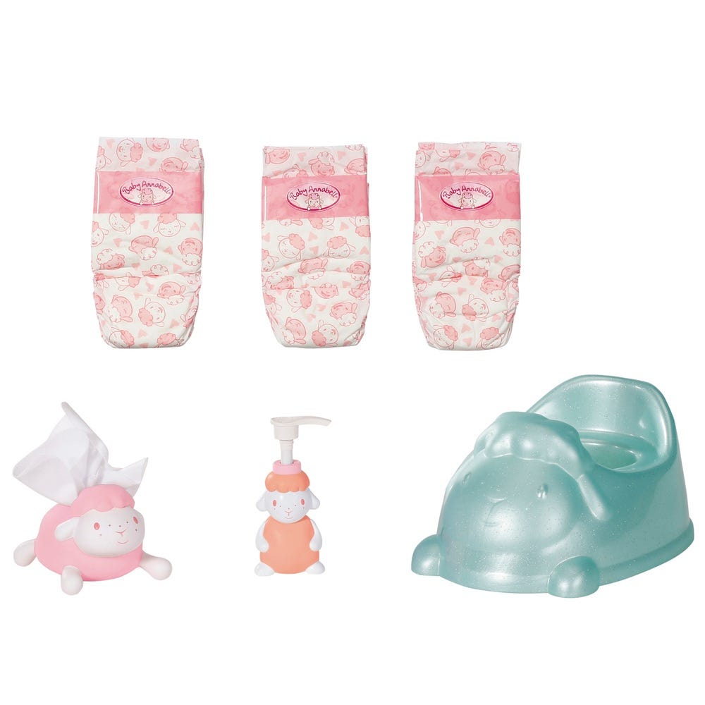 Baby annabell interactive potty shop