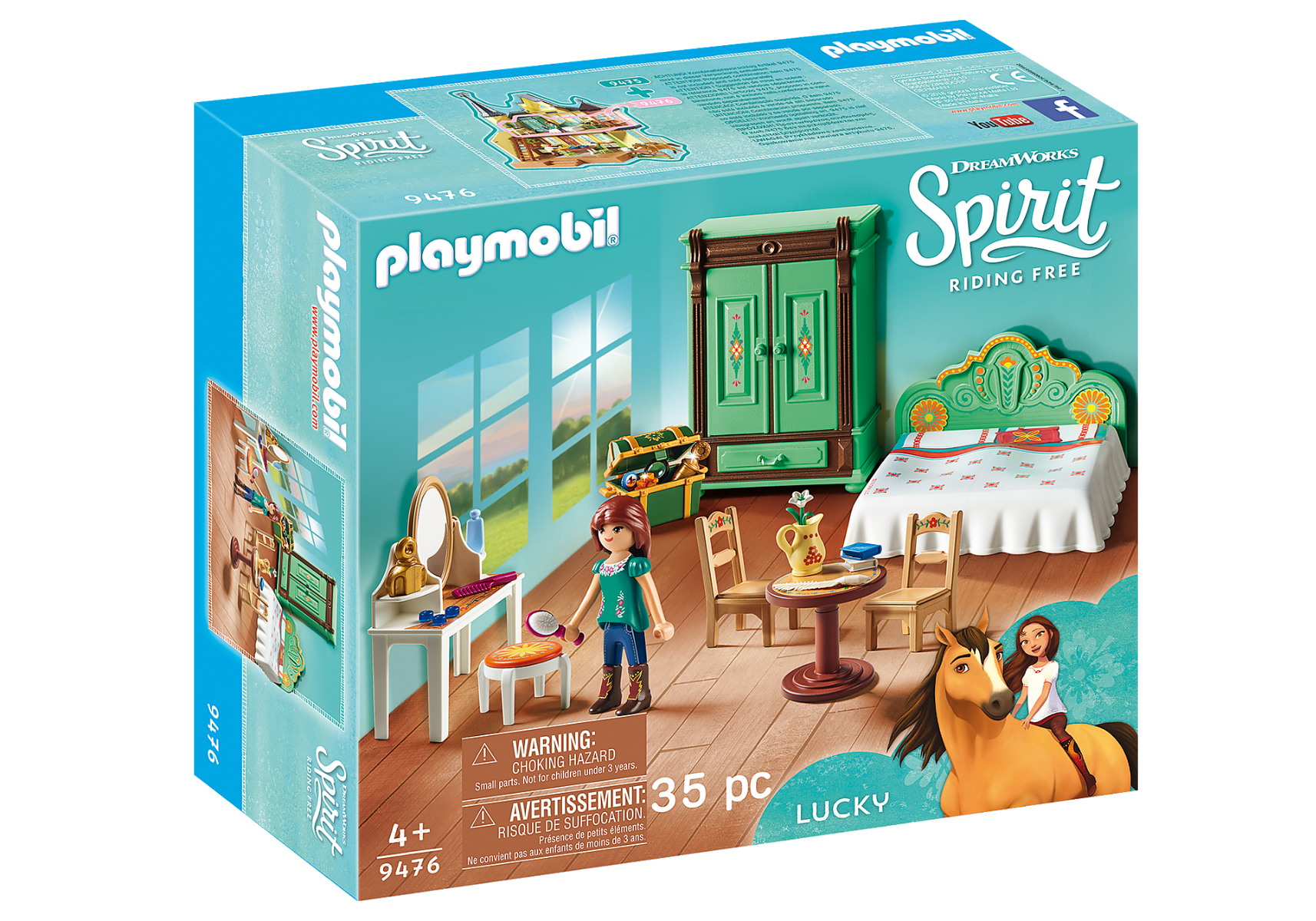 9476 Spirit Riding Free Lucky S Room