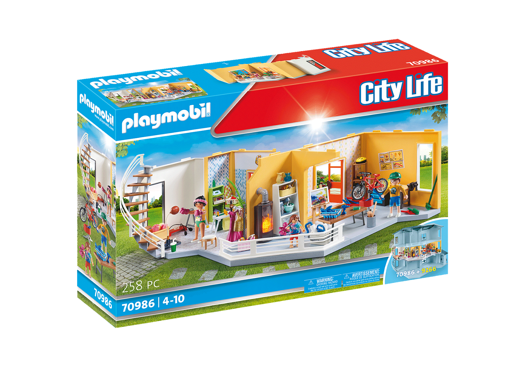 Playmobil city best sale life sets