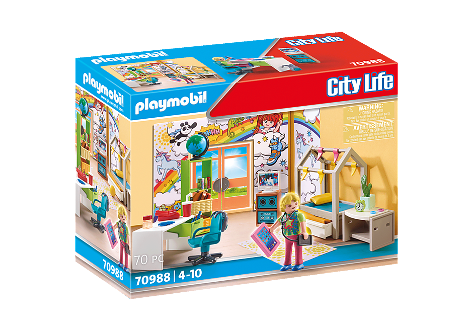 Playmobil 70988 City Life Deluxeteenager S Room