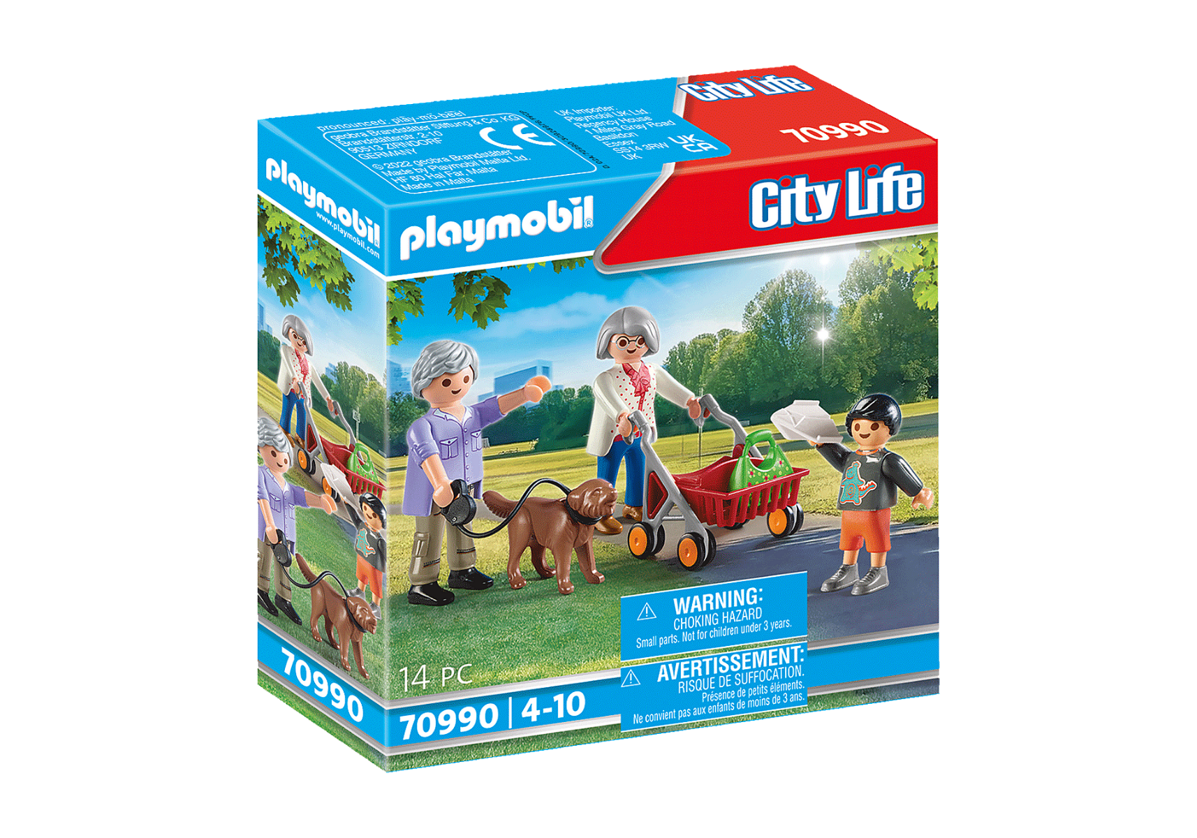 Playmobil 70990 City Life Grandparents With Child