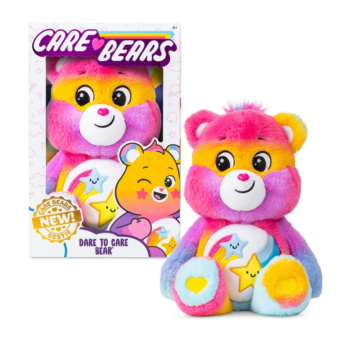 Care Bears 35Cm Medium Plush - Dare To Care Bear