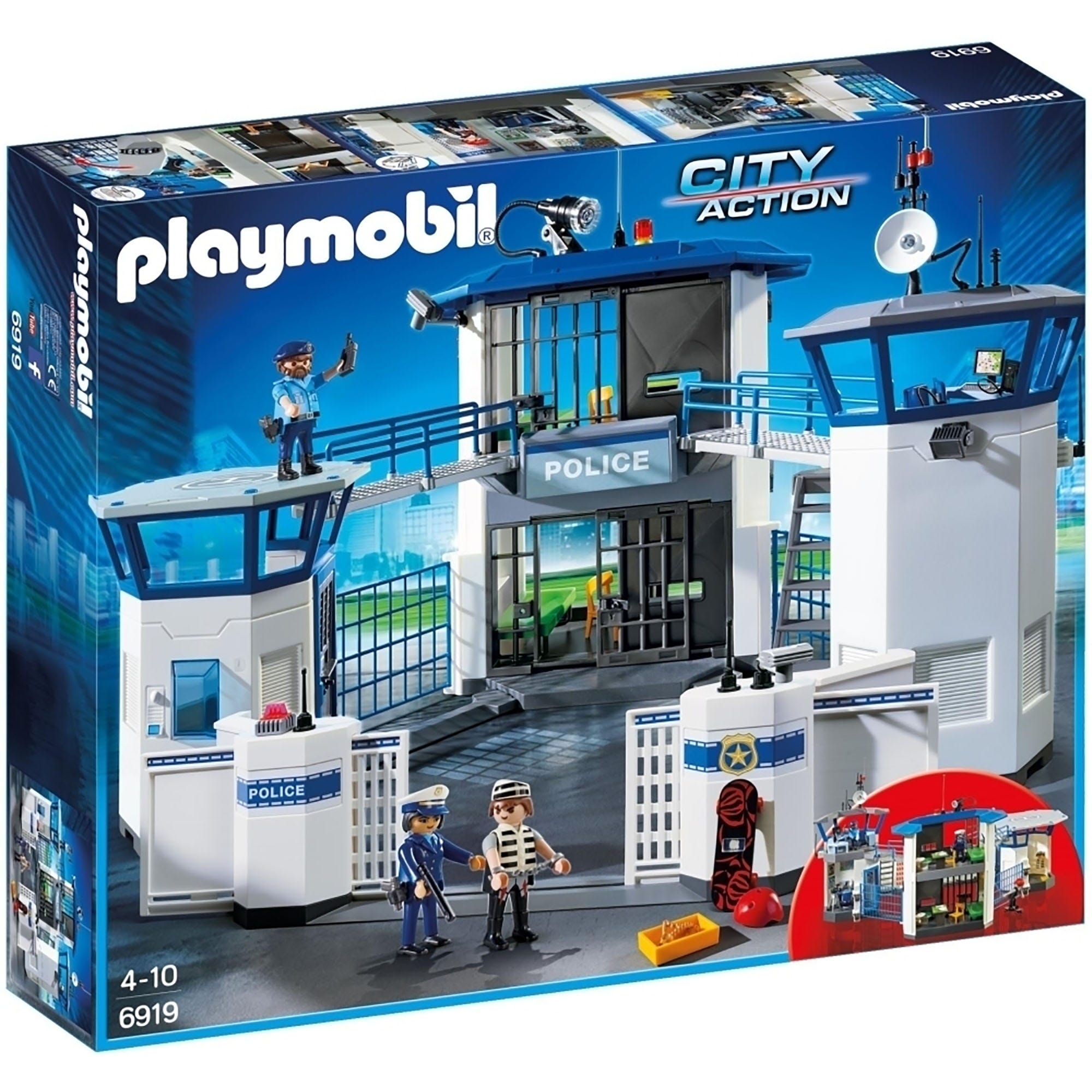 Playmobil Police Headquarters With Prison 6919