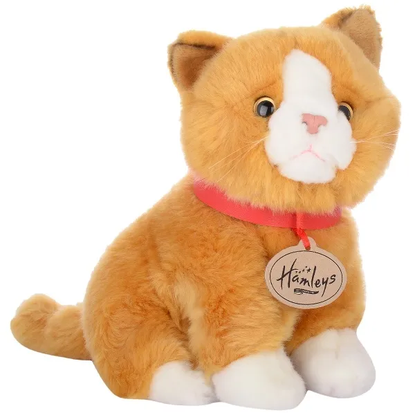 Hamleys® Sitting Gold Cat Soft Toy
