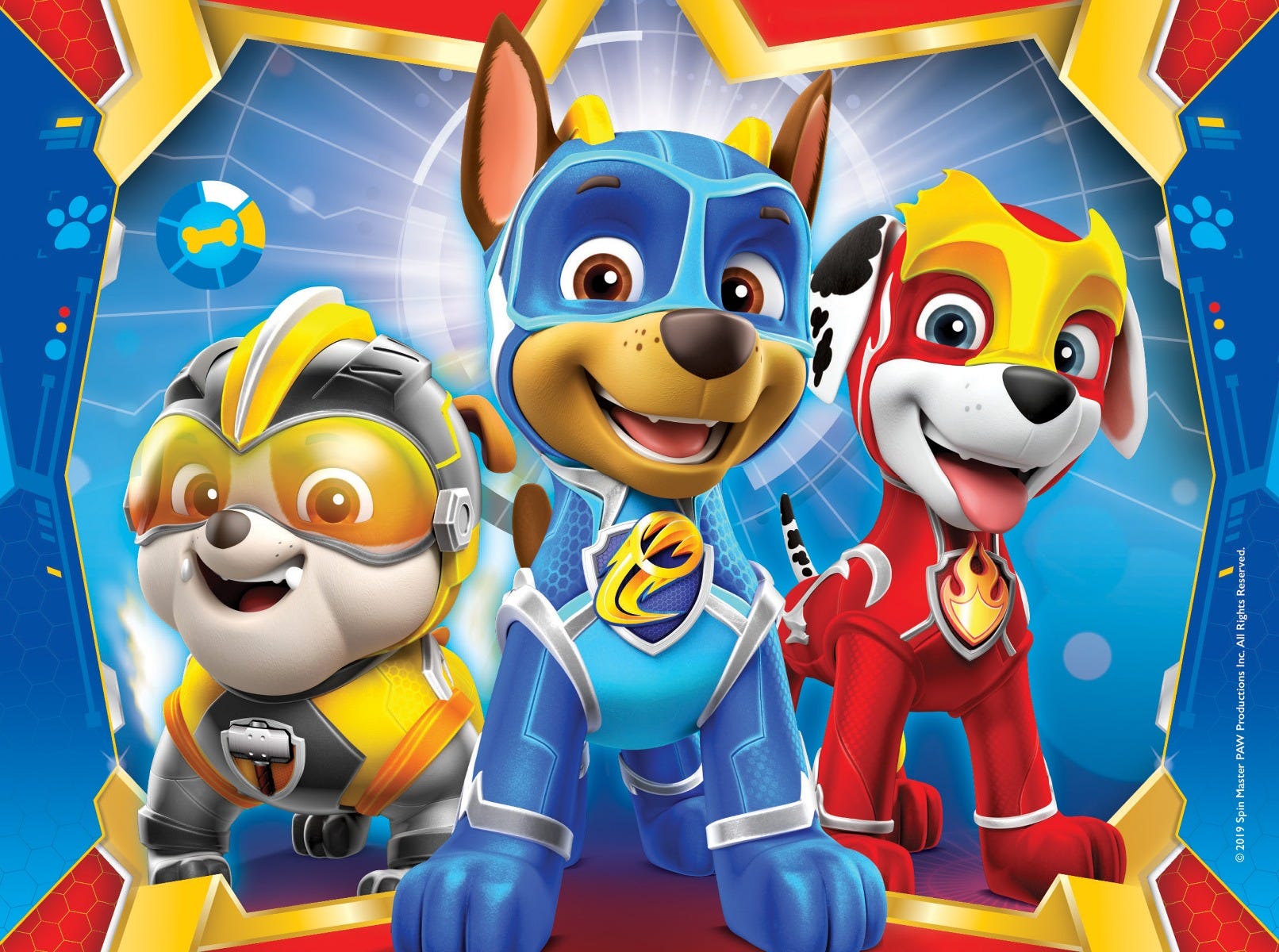 4 in 1 Kinder Puzzle BoxMighty PupsRavensburgerPaw Patrol 