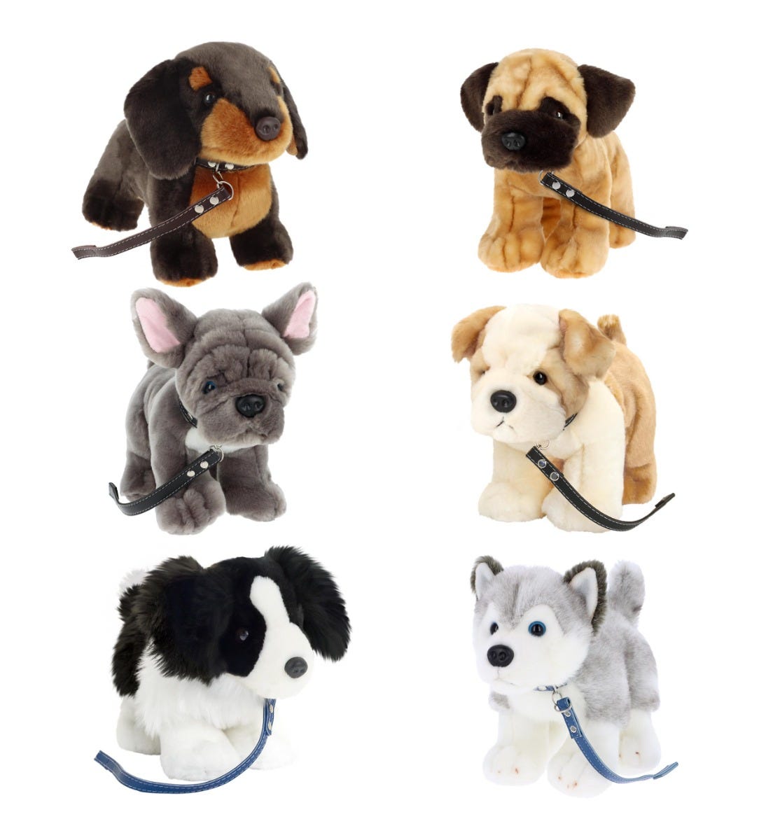 Toy dog on a lead 2025