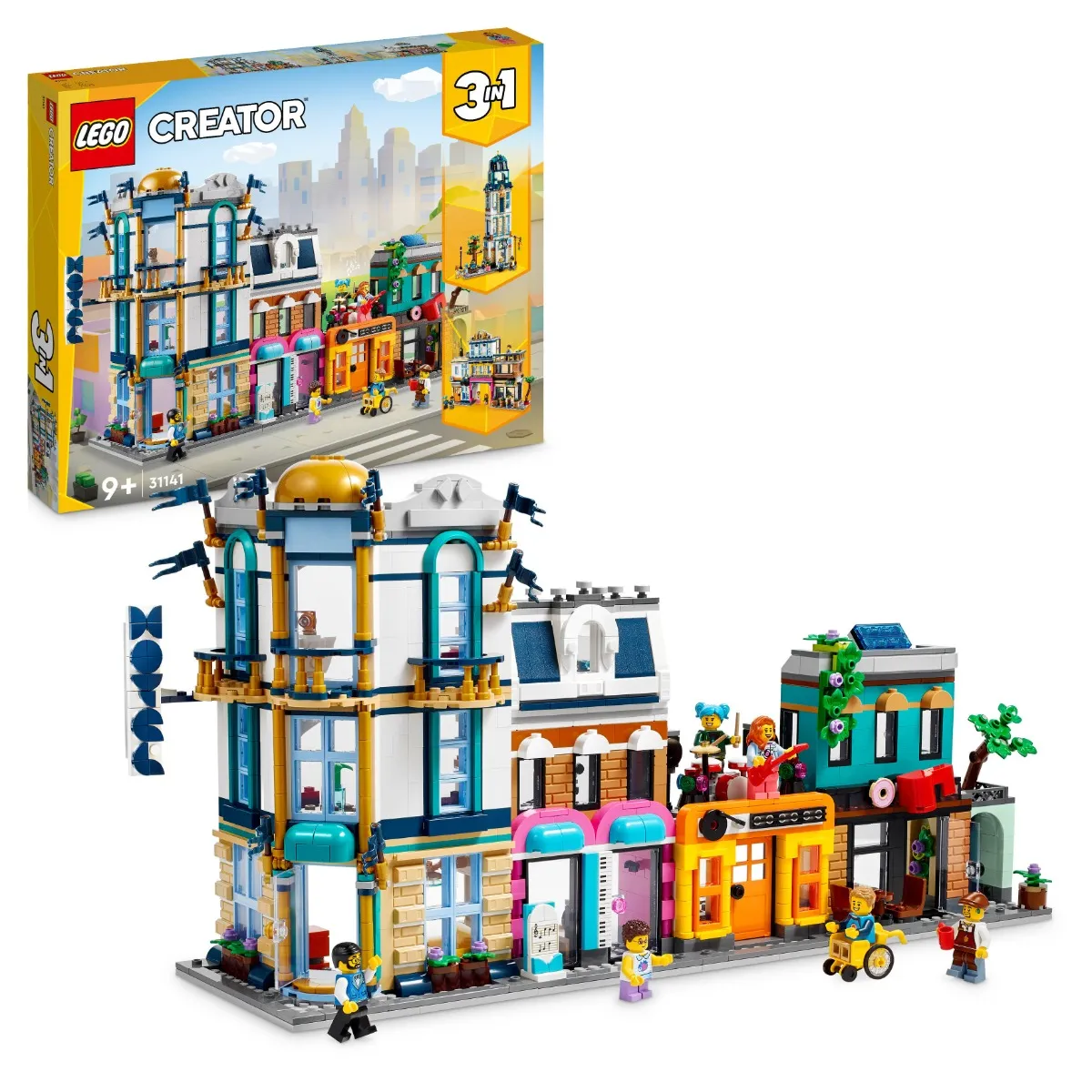 Lego(r) 31141 Creator 3 In1 Main Street Model Building Set