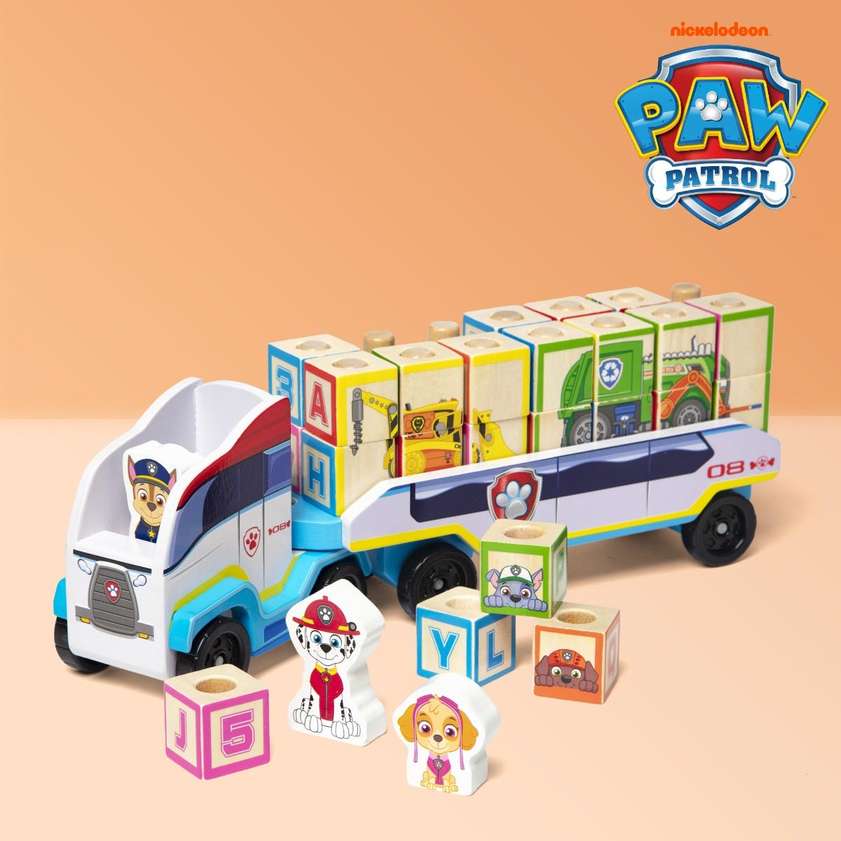 Paw patrol alphabet blocks deals