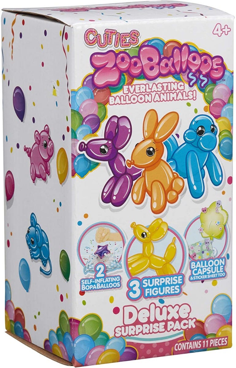 Zooballoos Deluxe Surprise Pack