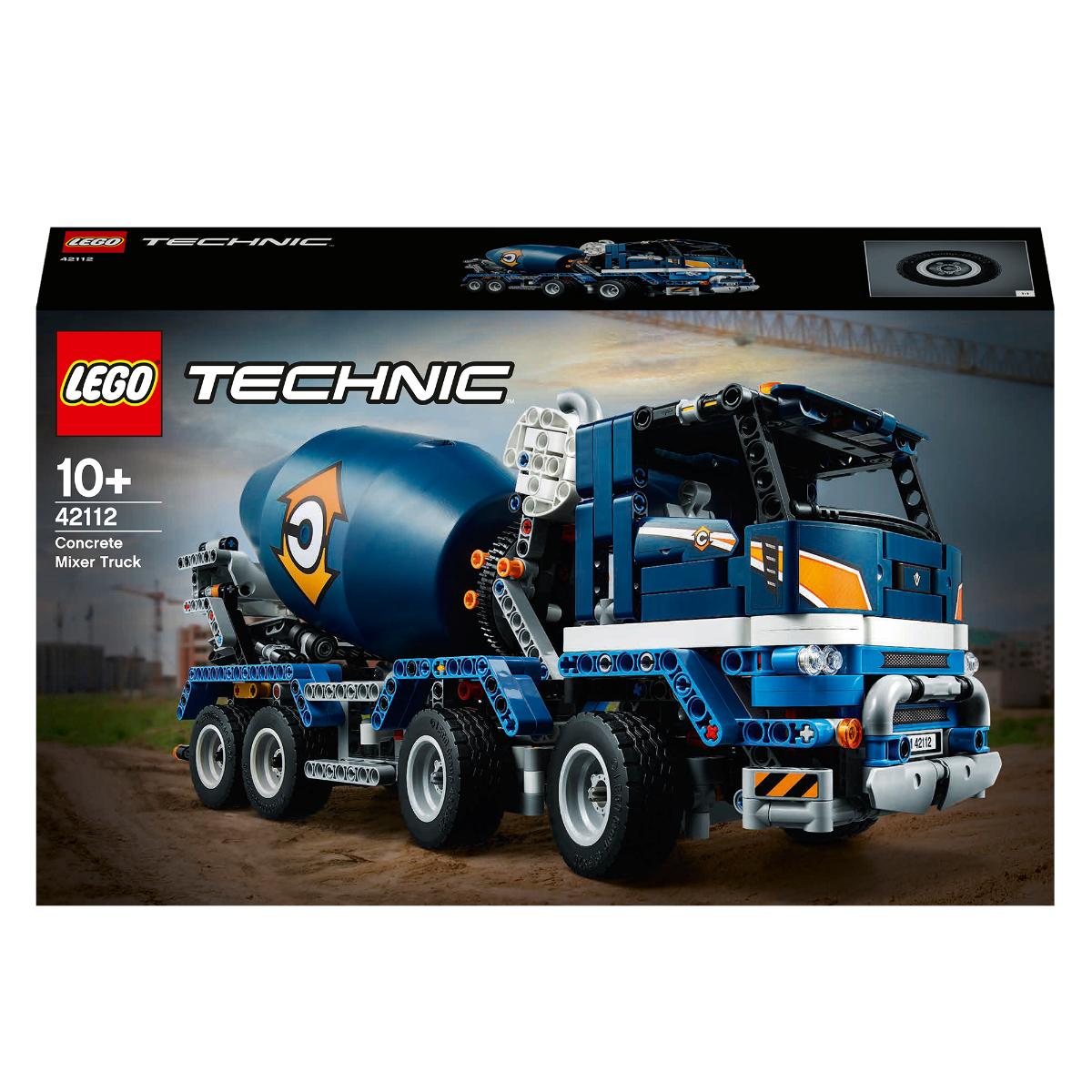 LEGO Technic Concrete Mixer Truck Toy Construction Set 42112