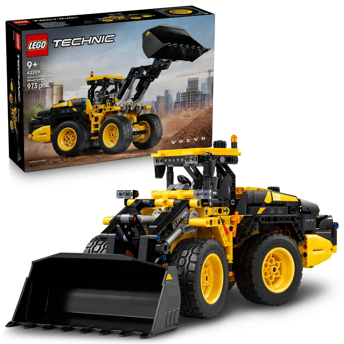 Image of LEGO® Technic Volvo L120 Electric Wheel Loader Construction Toy 42209