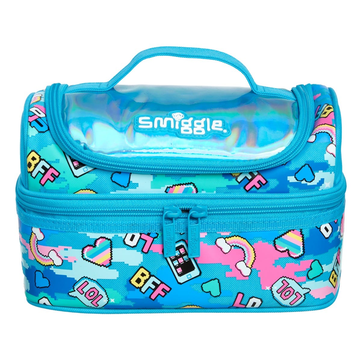 Smiggle soft pencil case top