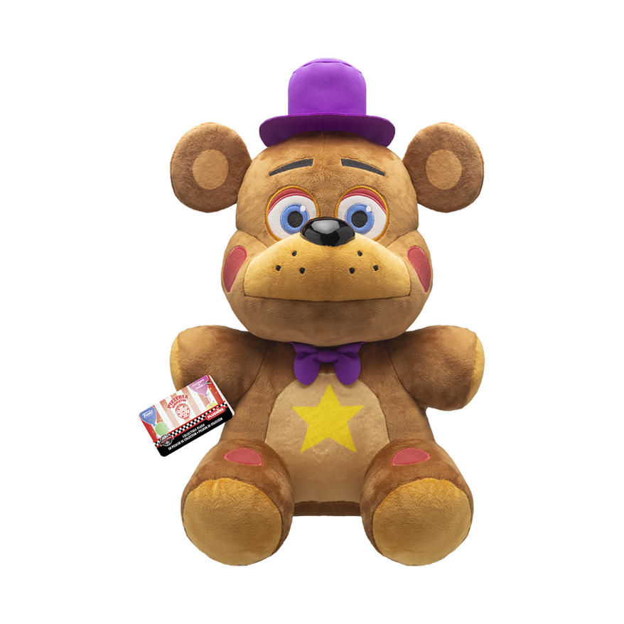 Funko:Five Nights at Freddy's: Rockstar Freddy JUMBO 16”Plush Gamestop  Exclusive