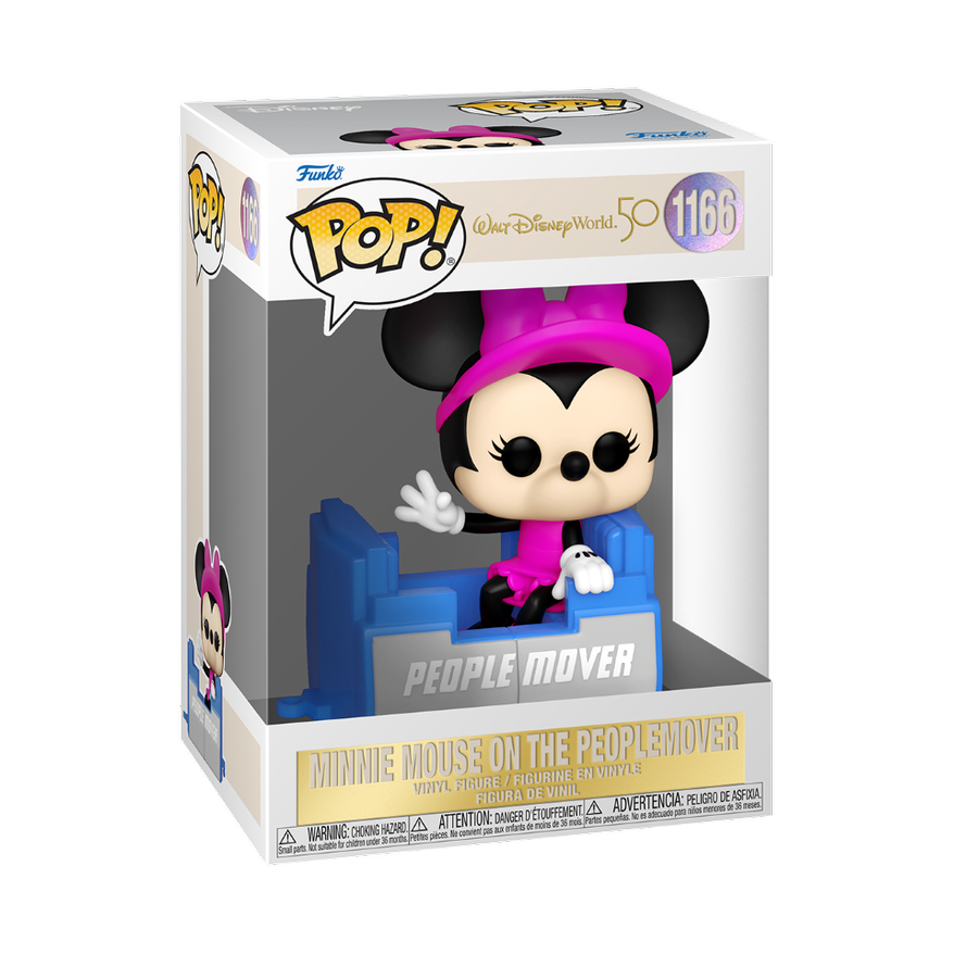 POP Disney WDW50 People Mover Minnie