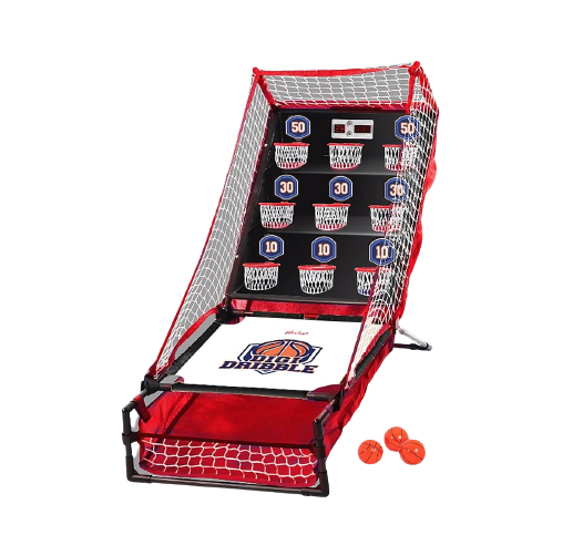 Electronic basketball shop bounce and score