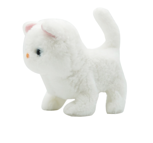 Walking cheap toy cat