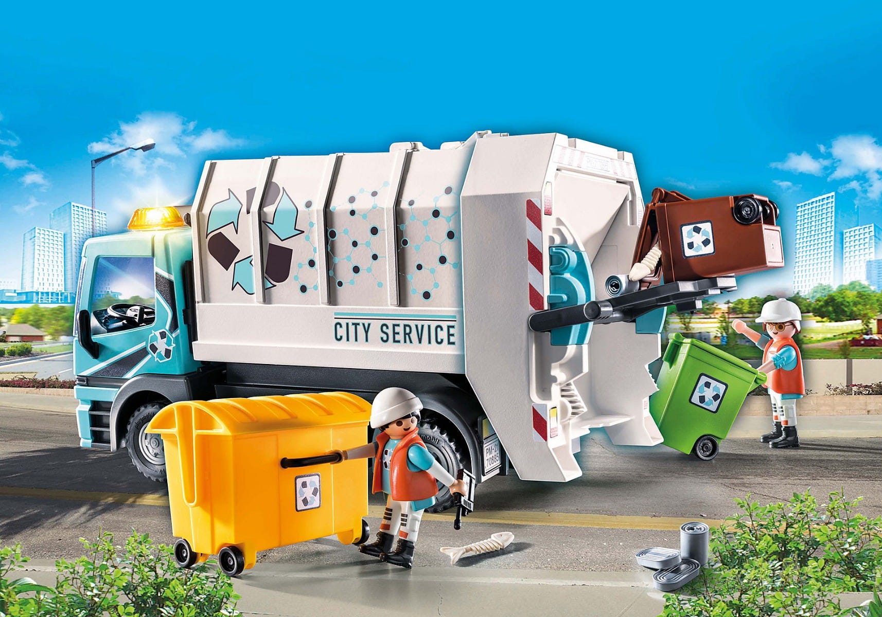 Playmobil 70885 City Life City Recycling Truck Promo Pack