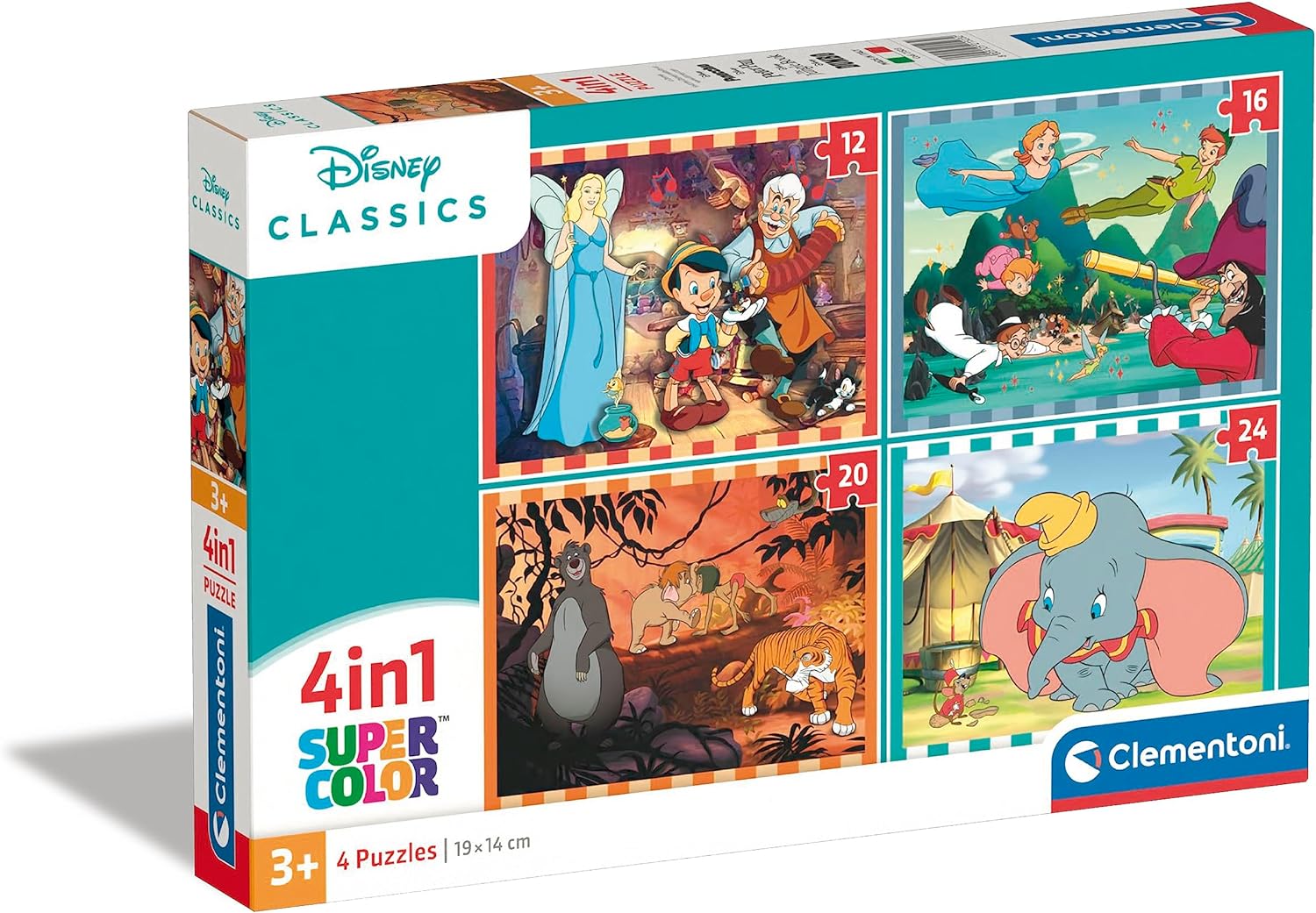 4 In 1 Puzzle - Disney Classics