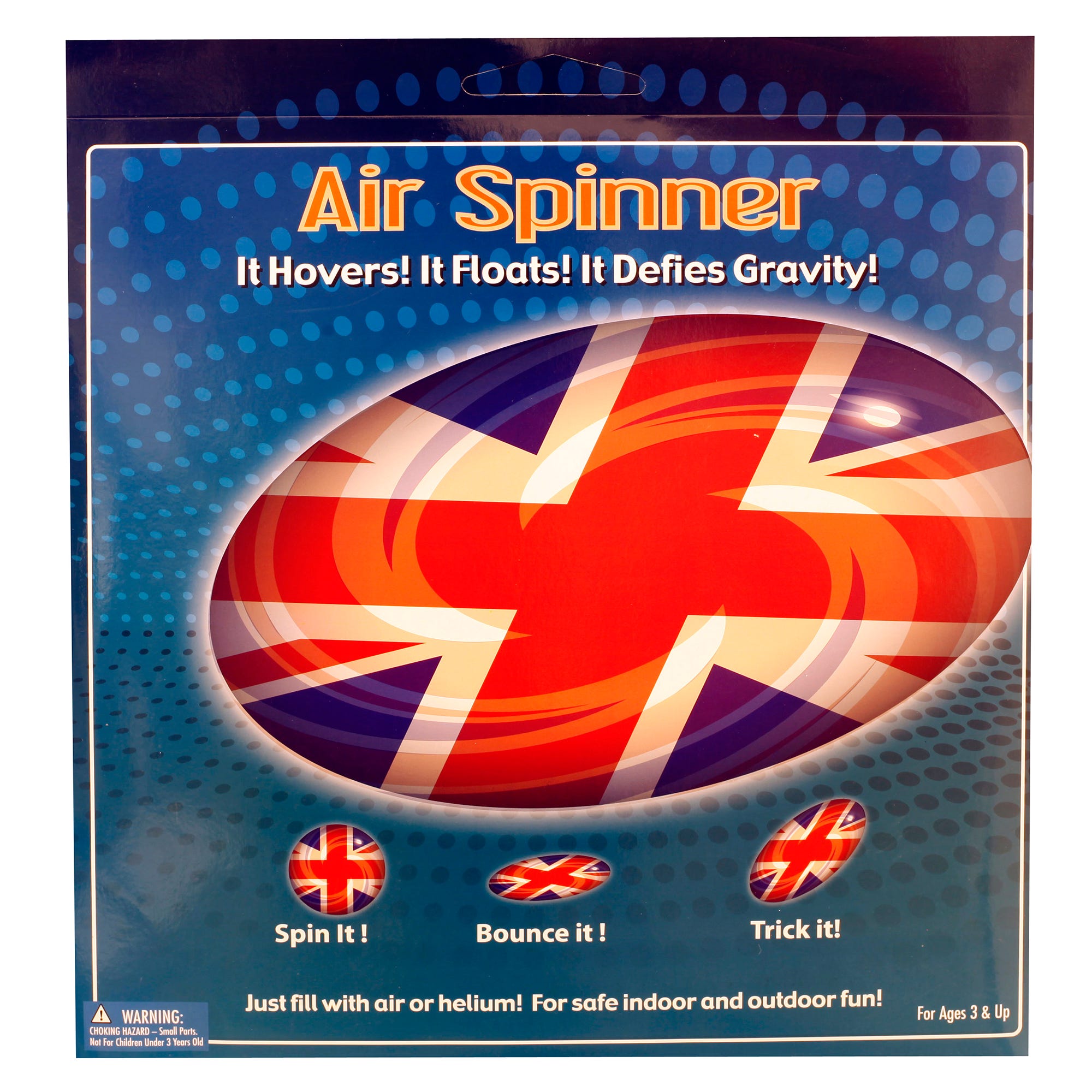 Buzz Toys Air Spinner Union Jack