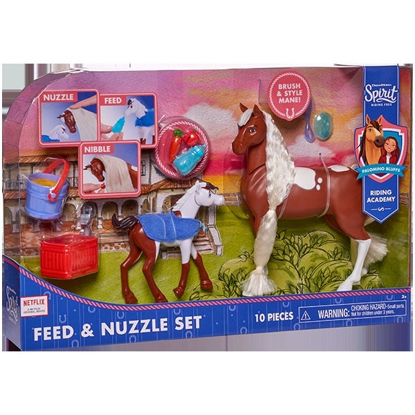 Spirit feed and nuzzle sales