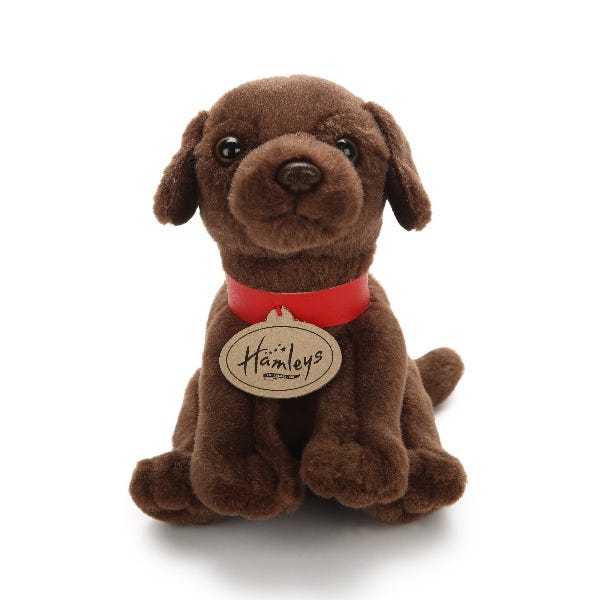 Hamleys(r) Cuddly Chocolate Labrador Puppy