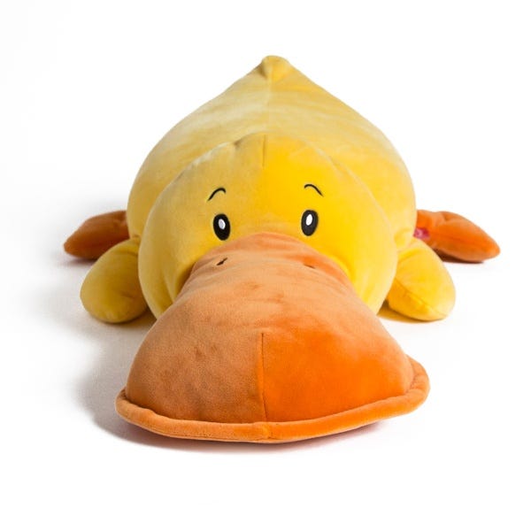 Hamleys Huggables Resting Duck