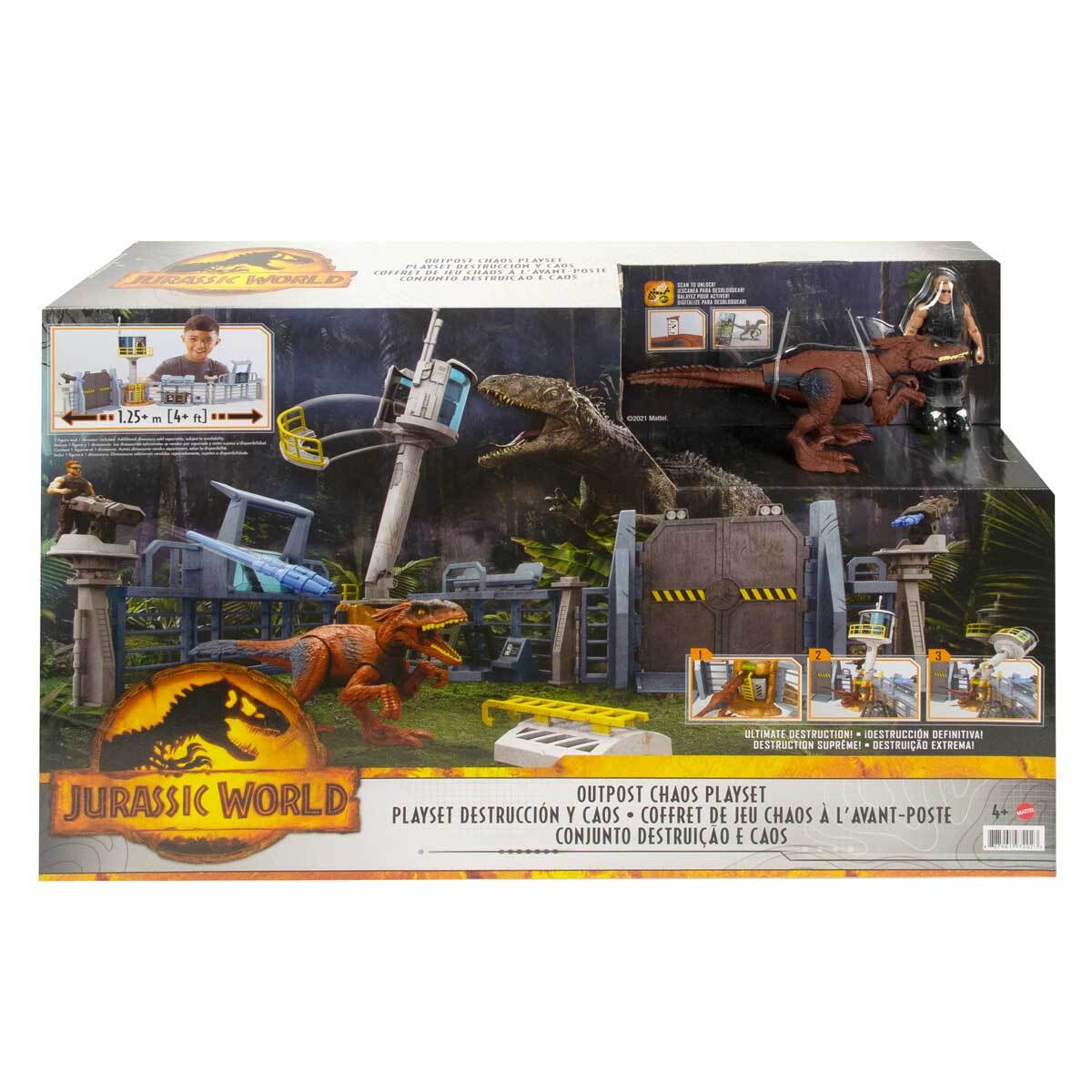 Jurassic park playset clearance