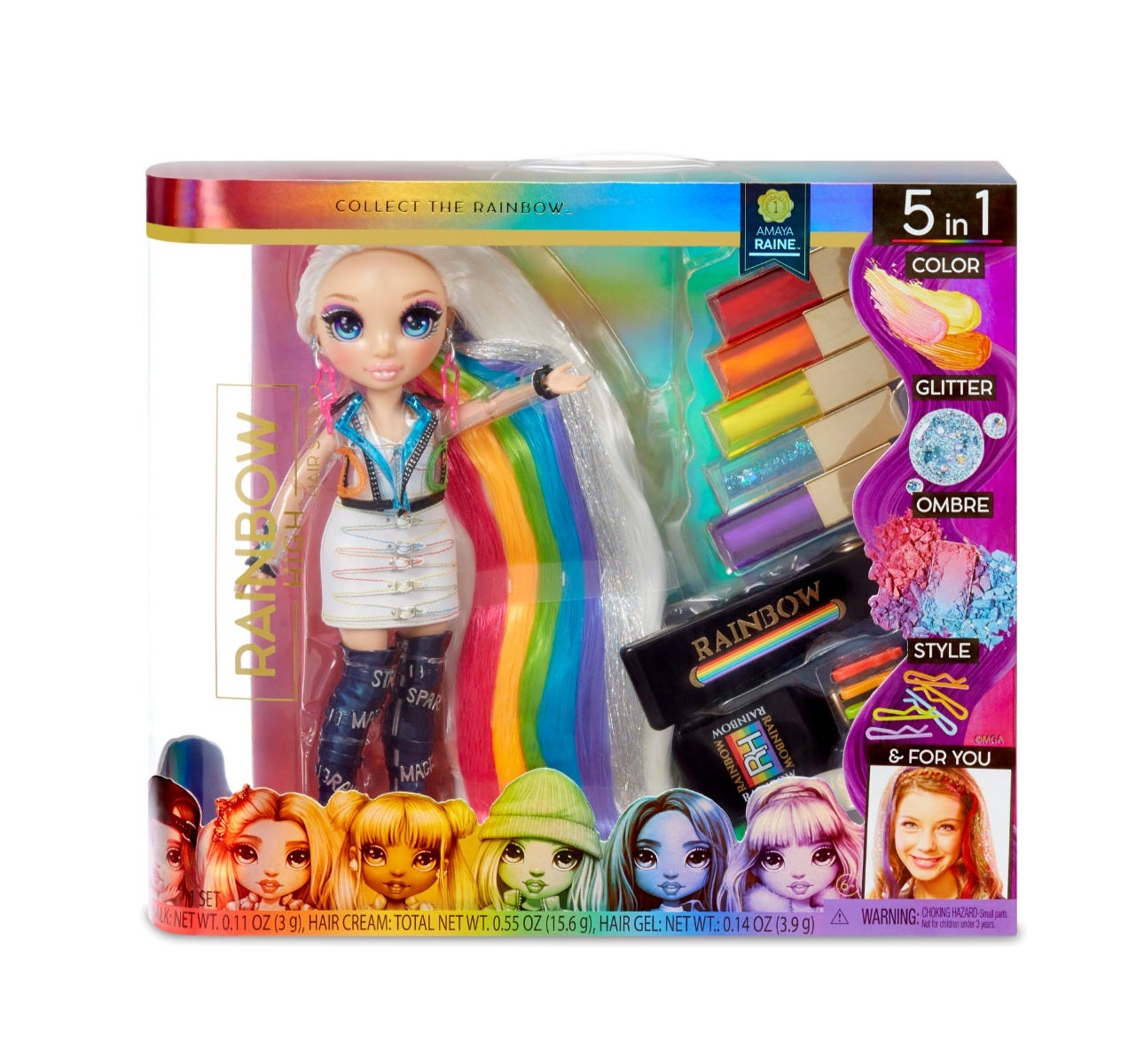 Rainbow High Hair Studio Create Rainbow Hair With Exclusive