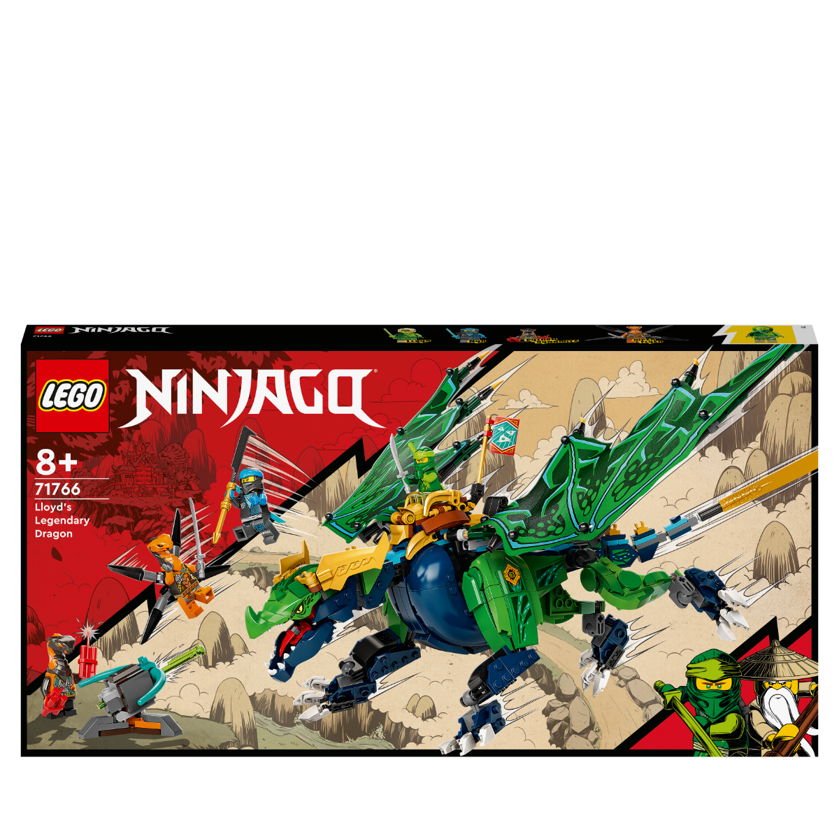 LEGO Ninjago Lloyd s Legendary Dragon Snake Toy Set 71766