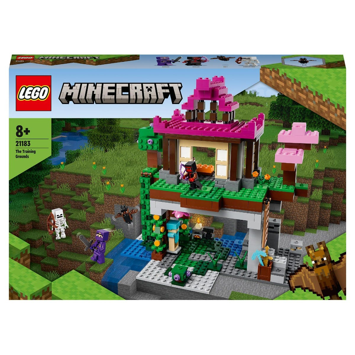 Lego Minecraft The Rabbit Ranch House With Animals Set 21181