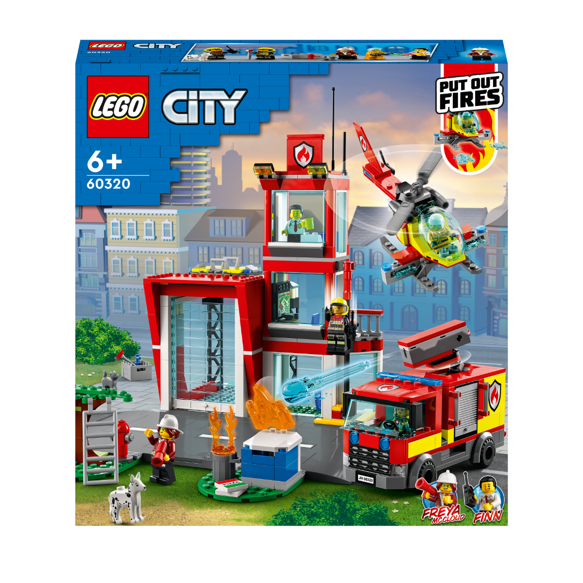 LEGO City Fire Station Garage Truck Toy 60320