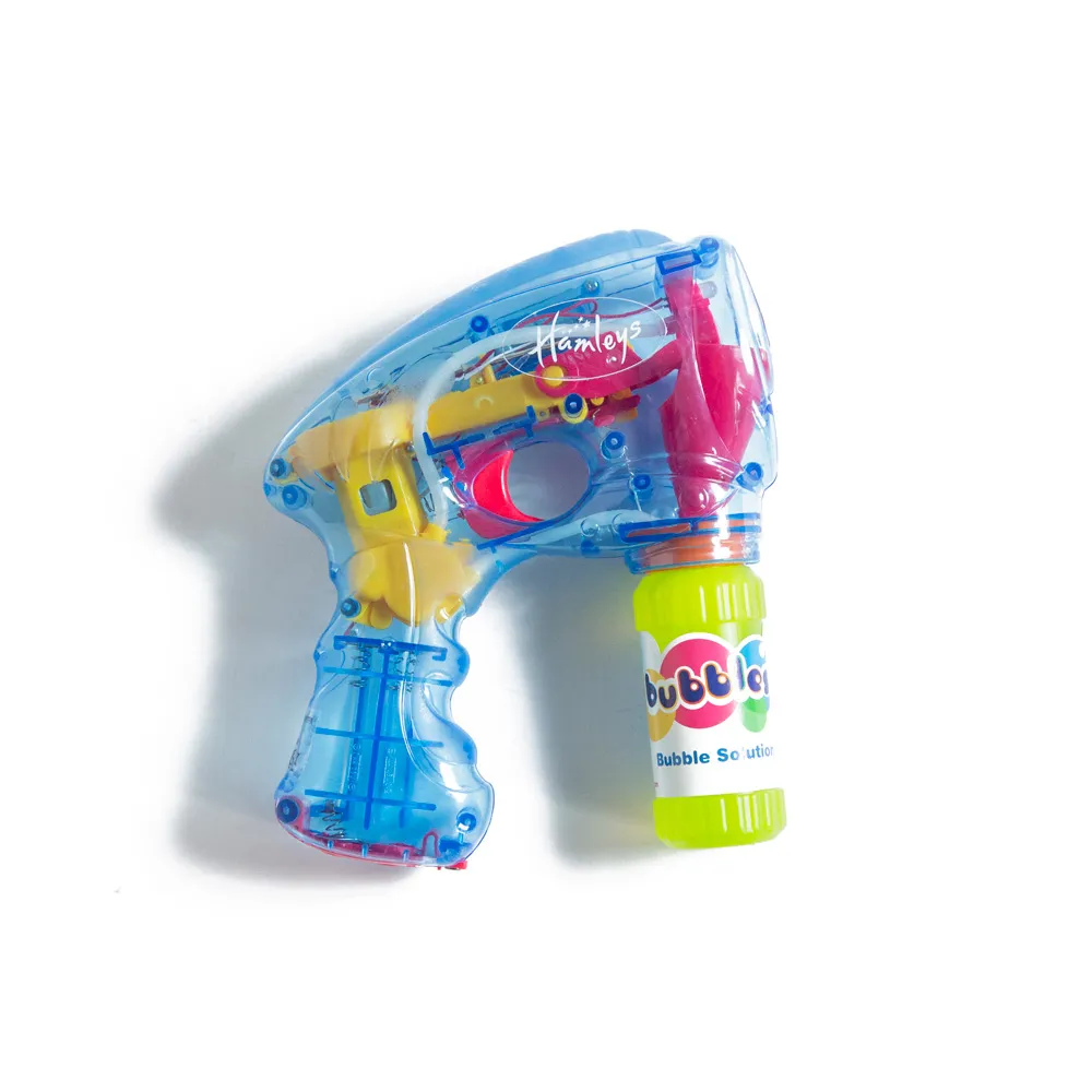 Toys for Boys 5 6 7 8 9 10 11 Years Old LED Light Up Bubble Gun Battery Operated 