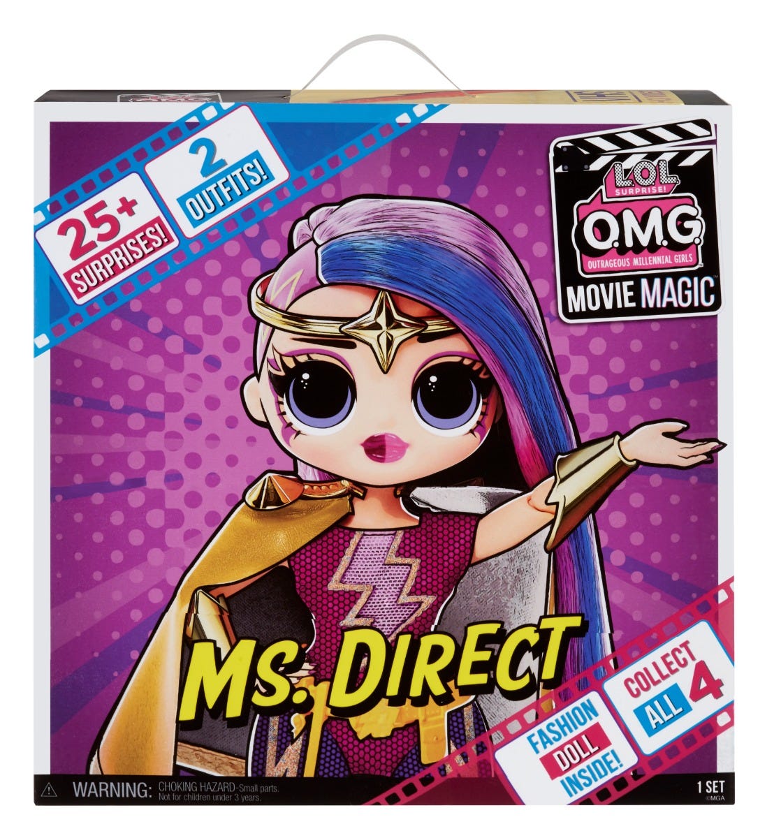 L.O.L. Surprise Omg Movie Magic Doll Ms. Direct