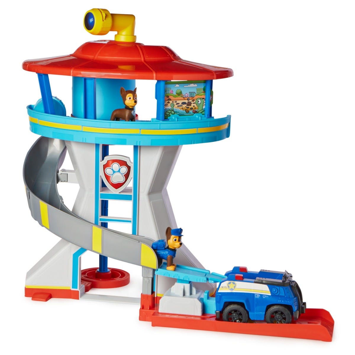 Paw patrol car tower discount