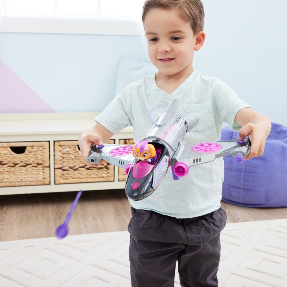 Paw Patrol Movie Skye Deluxe Vehicle