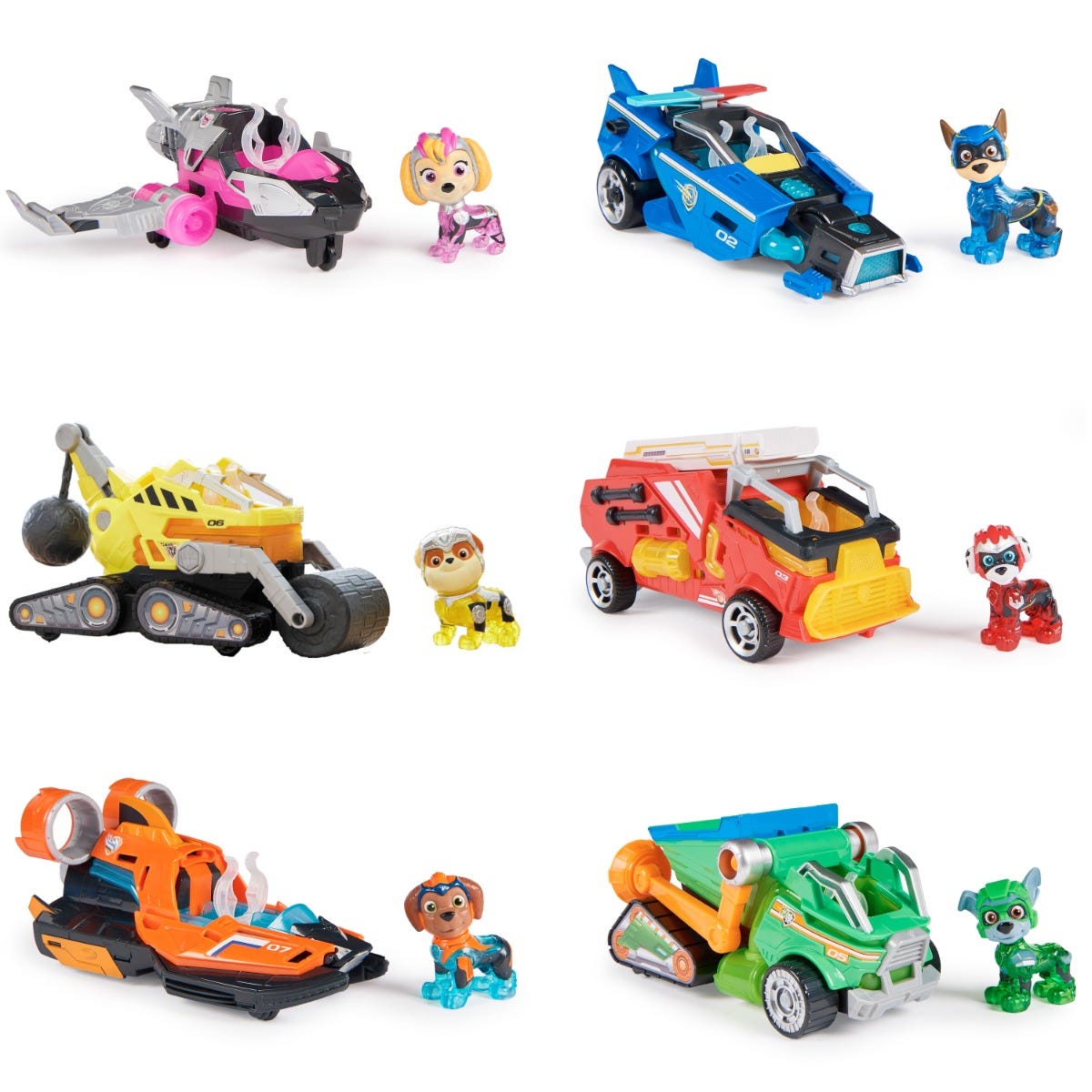 Paw Patrol Movie Themed Vehicles Assortment