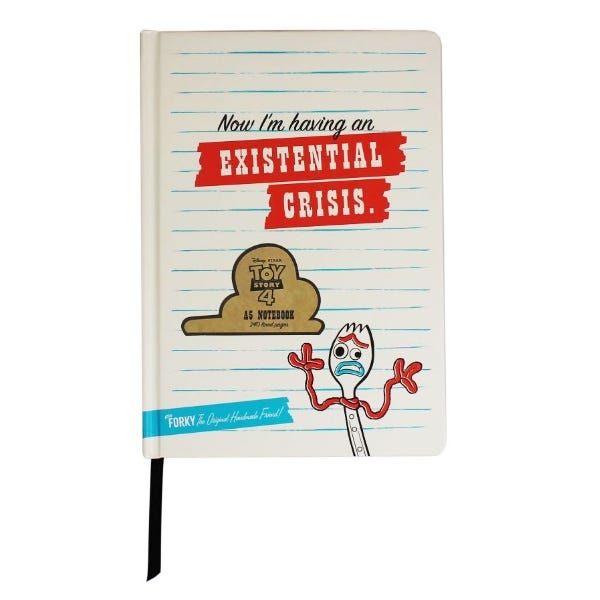 Disney Pixar Toy Story 4 A5 Notebook - Forky