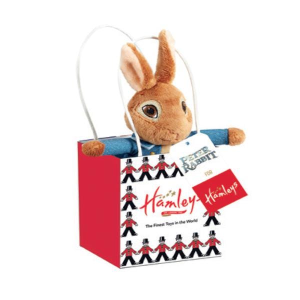 Hamleys rabbit soft toy clearance