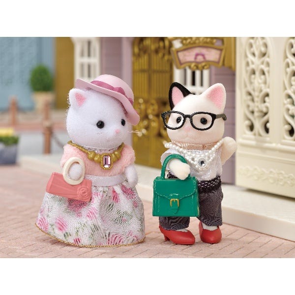 Sylvanian Families Town Girl Series Persian Cat