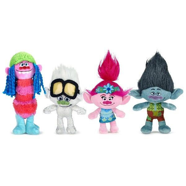 Trolls soft toys hotsell